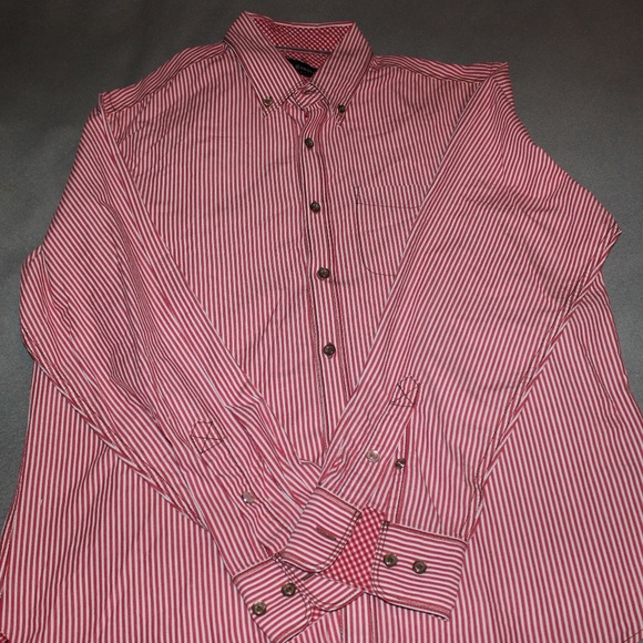 J Campbell Long Sleeve  Button Down shirt Mens L - Picture 1 of 5